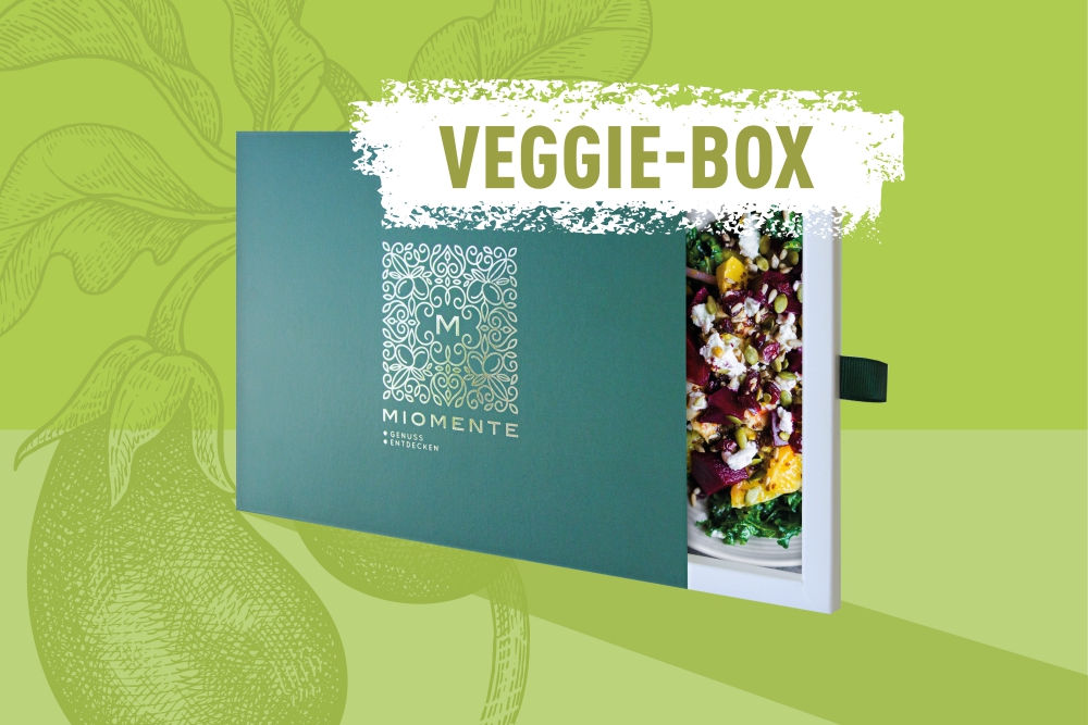Veggie-Kochkurs-Gutschein : Miomente VEGGIE-Box