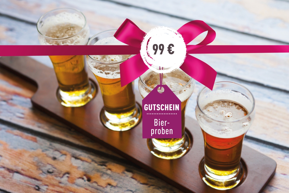 Gutschein für Bierprobe: Gutschein für Bierprobe 99€