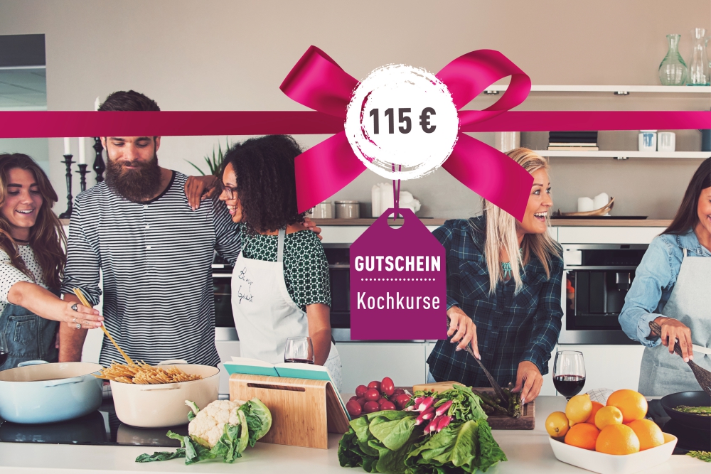Kochkurs-Gutschein-115€: Kochkurs-Gutschein 115€