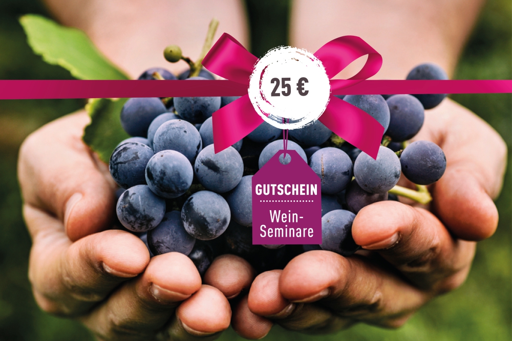 Weinseminar-Gutschein 25€ in Augsburg