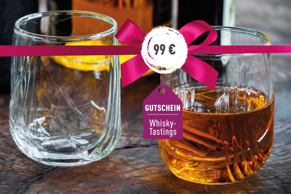 Gutschein für ein Whisky-Tasting: Gutschein für ein Whisky-Tasting 99€