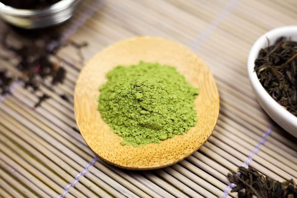 Matcha-Pulver
