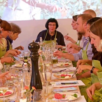 Das Team der Olivenöl-Kochschule Olio Piceno Heidi Rauch und Michael-A. Konitzer – Olivenöl-Kurse in München