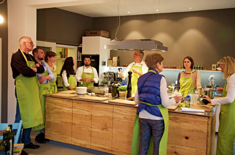 Das Team der Olivenöl-Kochschule Olio Piceno Heidi Rauch und Michael-A. Konitzer – Olivenöl-Kurse in München