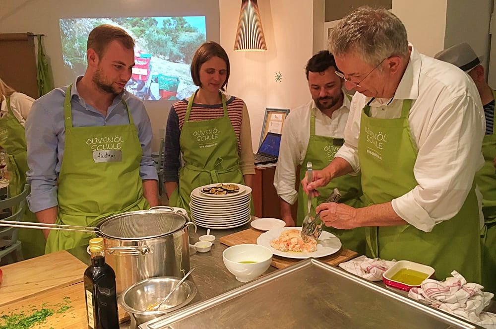 Das Team der Olivenöl-Kochschule Olio Piceno Heidi Rauch und Michael-A. Konitzer – Olivenöl-Kurse in München