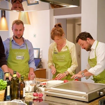 Das Team der Olivenöl-Kochschule Olio Piceno Heidi Rauch und Michael-A. Konitzer – Olivenöl-Kurse in München