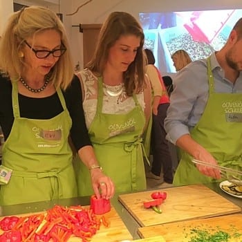 Das Team der Olivenöl-Kochschule Olio Piceno Heidi Rauch und Michael-A. Konitzer – Olivenöl-Kurse in München