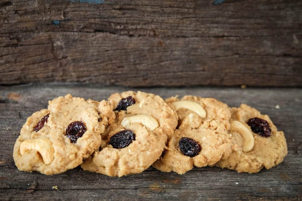 Cookies mit Mandeln und Früchten aus der Entdeckremagazin-Miomente Weihnchtsbäckerei