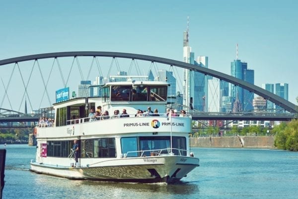 Kulinarische Schifffahrt in Frankfurt mit der Primus-Linie