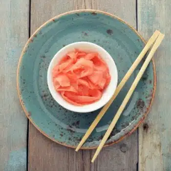 Eingelegter Ingwer - Zutaten für Sushi