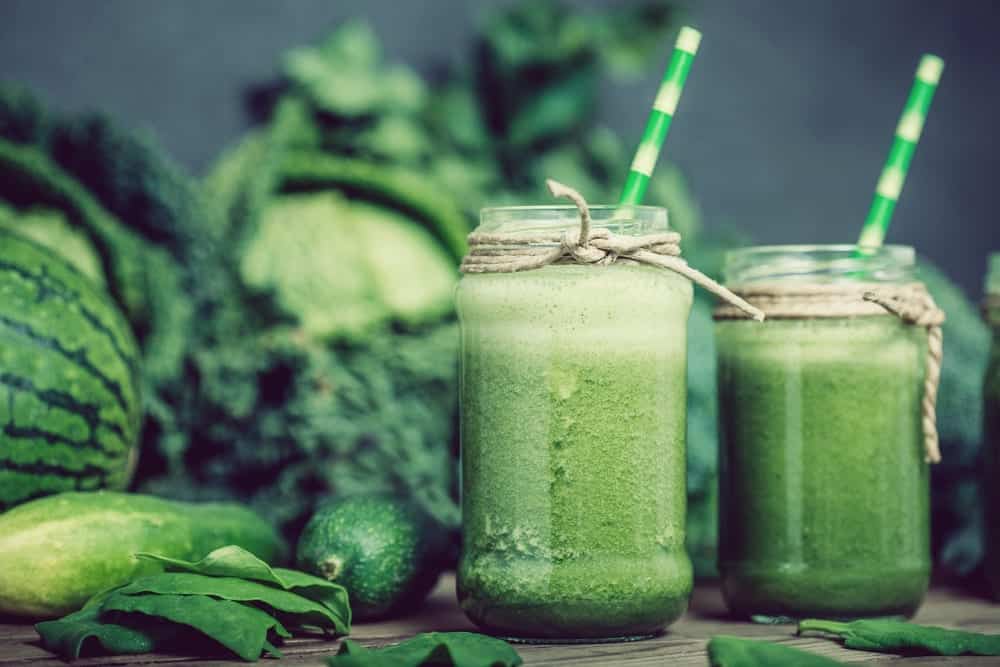 Vier Zutaten für den perfekten grünen Smoothie