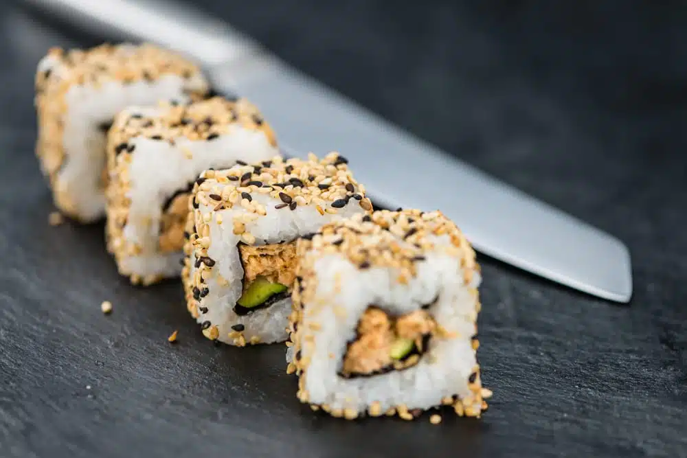 Uramaki oder Inside-Out-Rolls - Sushi-Sorten
