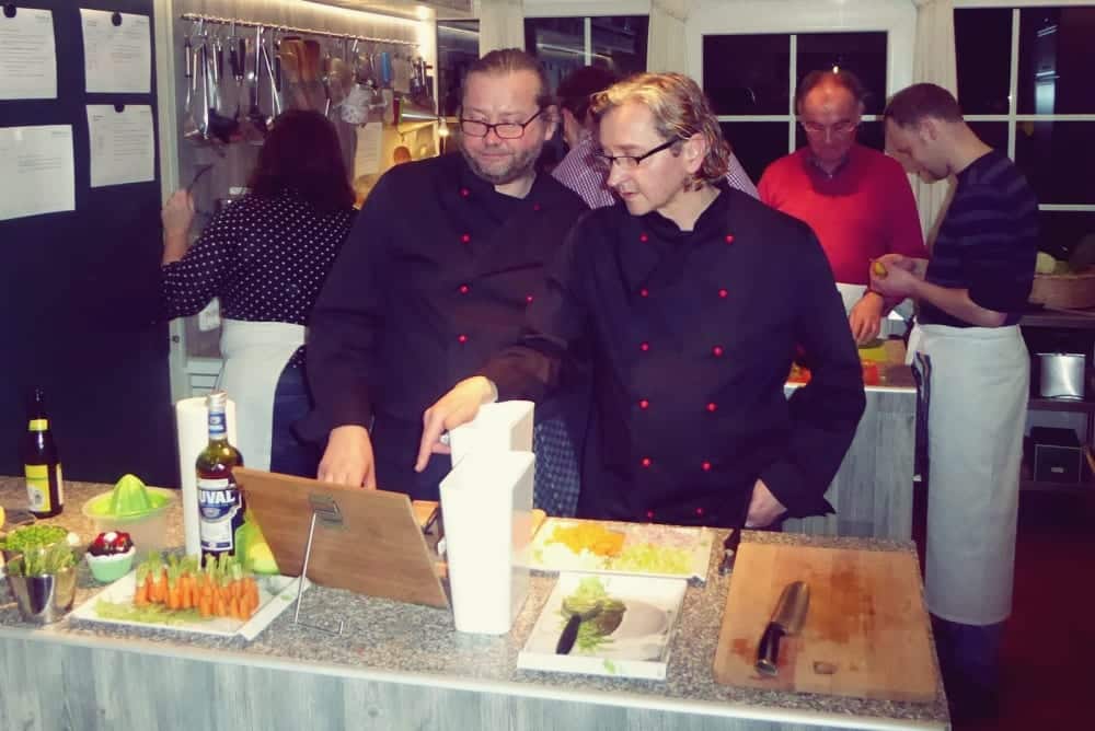 Würzpfade Kochschule von Dirk Rathoff und Gregor Stix in Münsterland – Gemeinsam Kochen beim Kochkurs