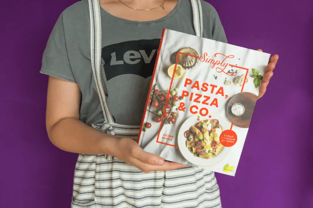 Kochbuch "Pasta, PIzza & Co" von unserem Miomente-Partner aus Wien Profikoch Julian Kutos - Miomente Entdeckermagazin