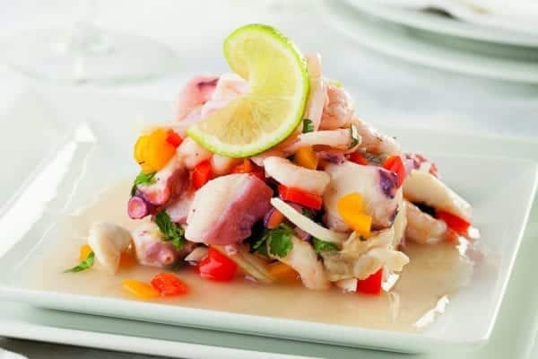 Ceviche - das peruanische Nationalgericht.