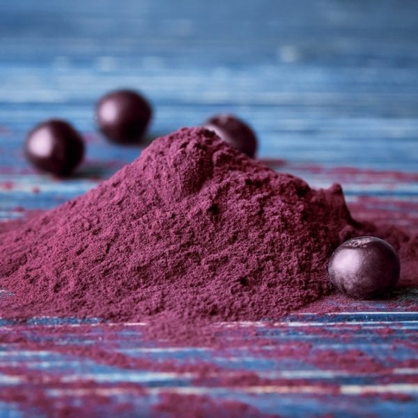 Eis selber machen: Eis mit Acaipulver und Heidelbeeren - Entdeckermagazin Miomente