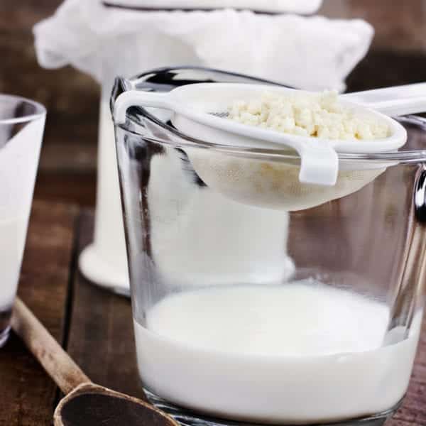 Fermentierter Kefir - Milchsäuregärung bei Milchprodukten