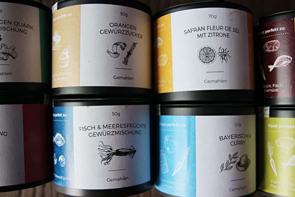 Handgemischte Gewürze von Markus Kieslich – ganz verschiedene Sorten - Entdeckermagazin Miomente