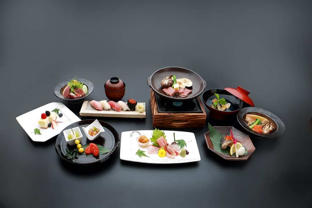 Mehrgängiges Kaiseki-Menü