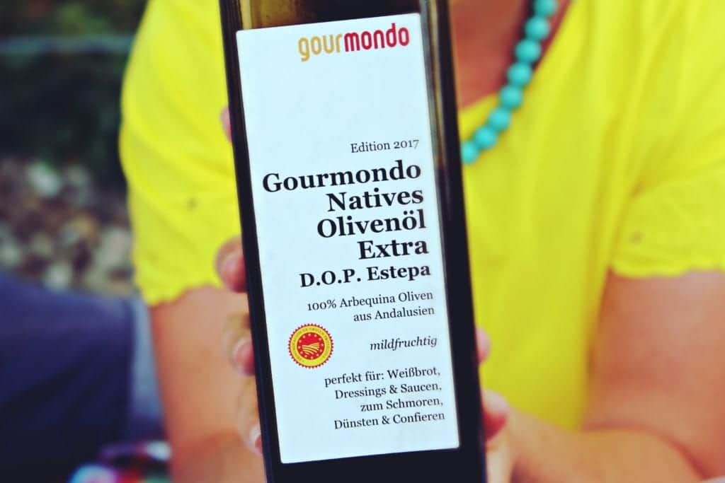 Olivenöl mit dem roten Gütesigel