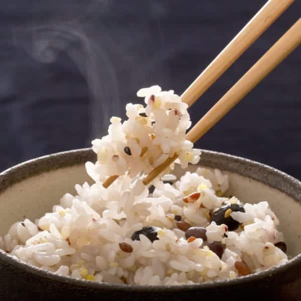 Gomashio auf Reis