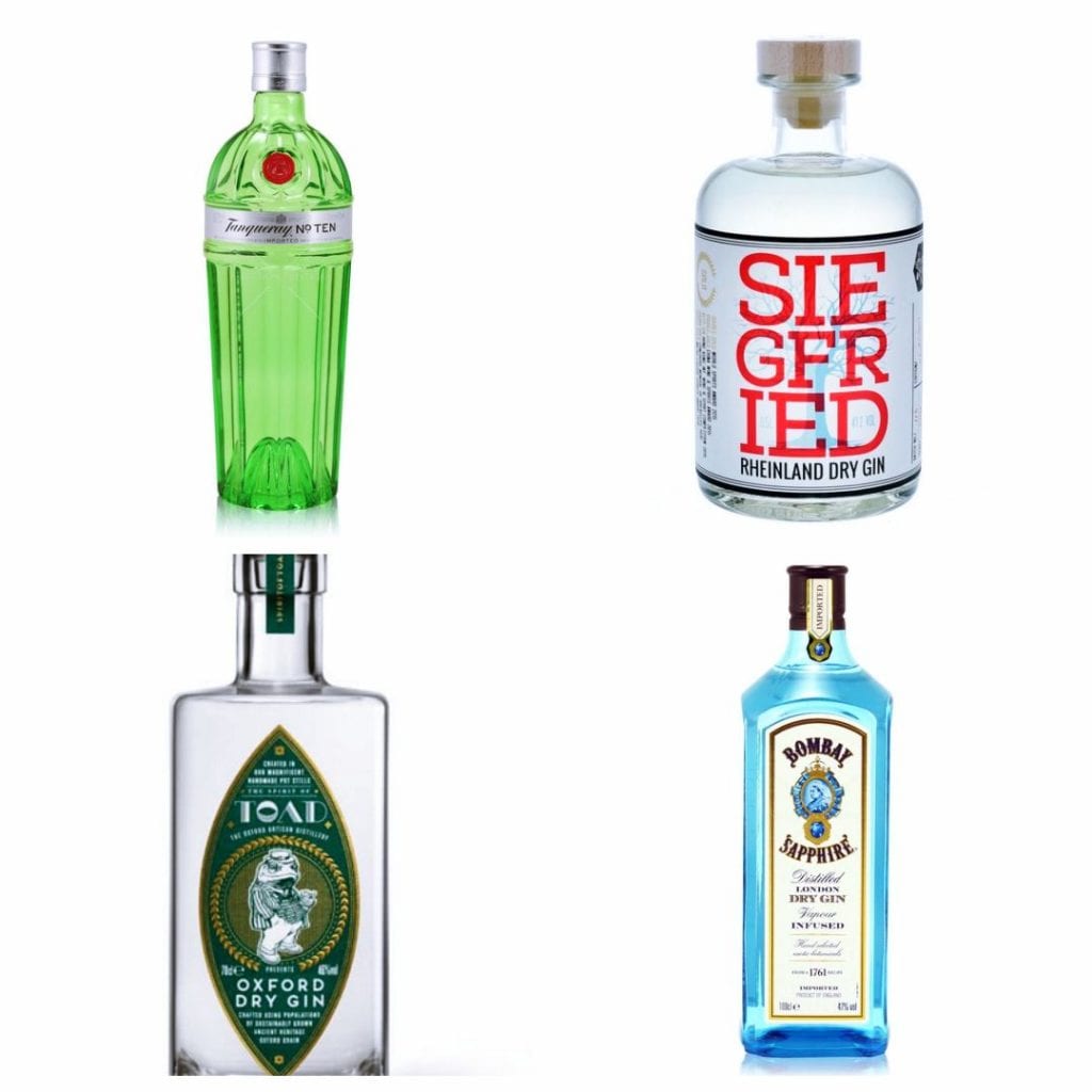 Ginsorten ohne dominante Note