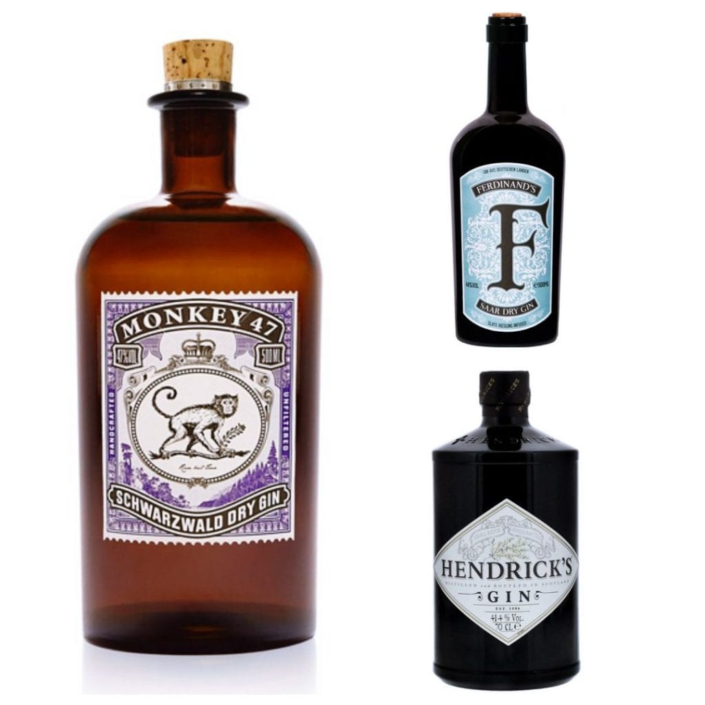 Der Monkey 47, Ferdinand`s F Saar Gin und der Hendricks