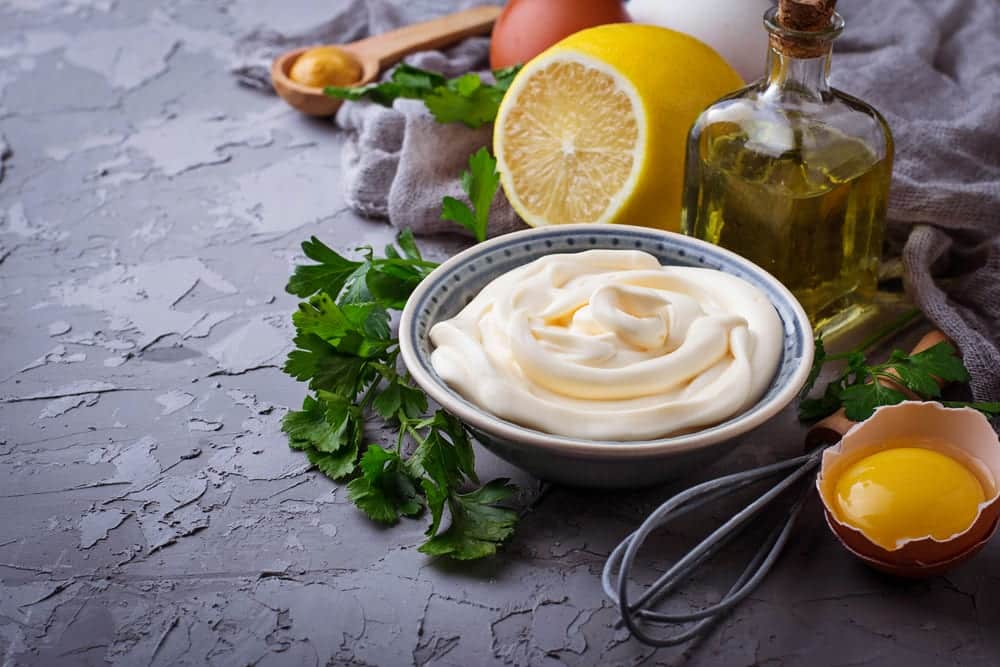 Grundzutaten Mayonnaise
