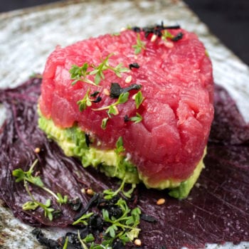 Tuna Tartar mit Avocado Asia-Style