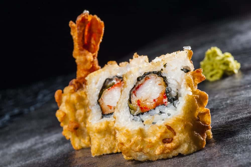 Frittiertes Sushi
