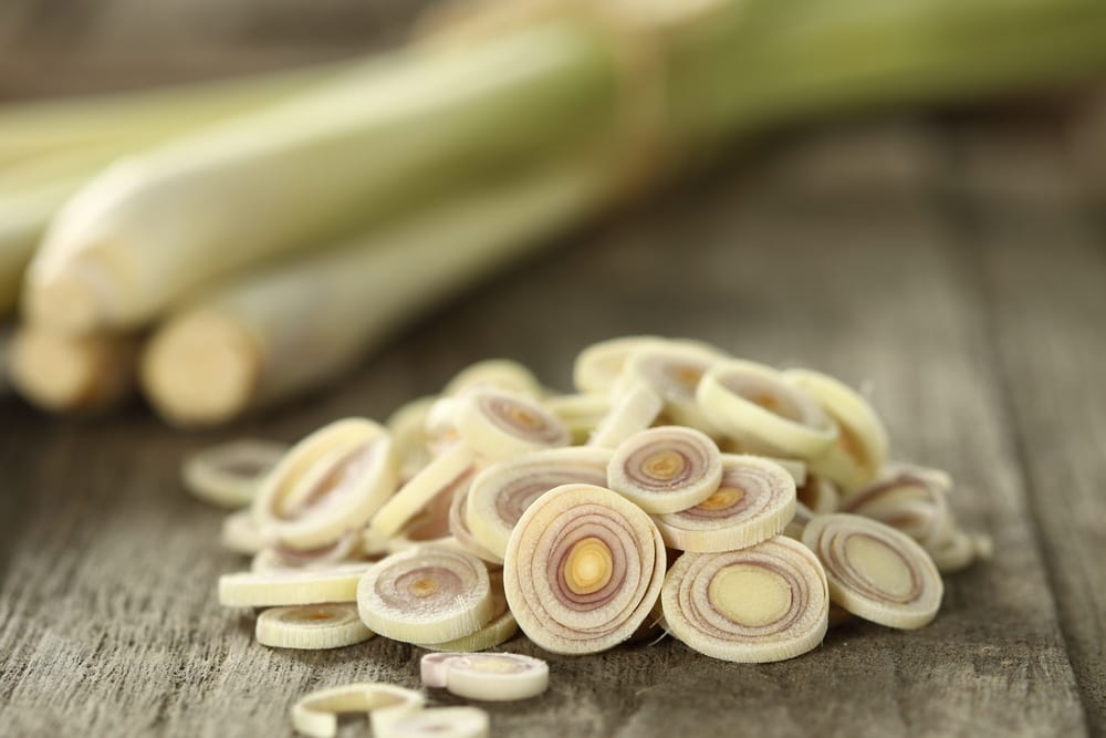 Geschnittenes Zitronengras