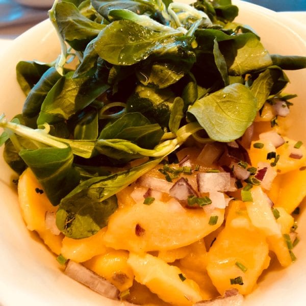 Erdäpfel Vogerlsalat
