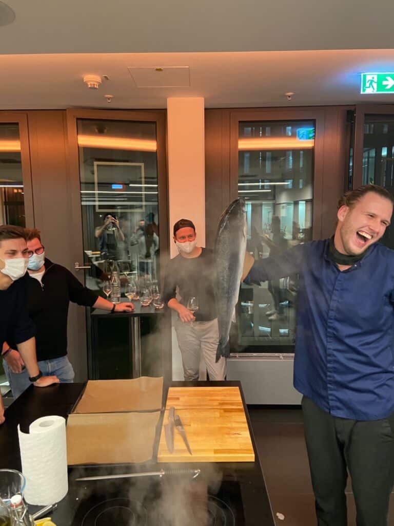 Koch Kevin aus dem Gschmackes