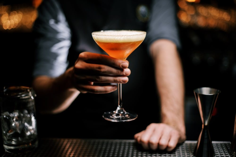 Cocktailrezept Blood and Sand Zubereitung