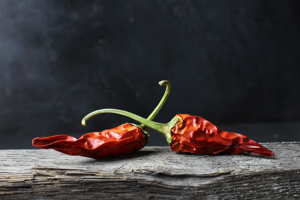 Piment d'Espelette getrocknete Schoten