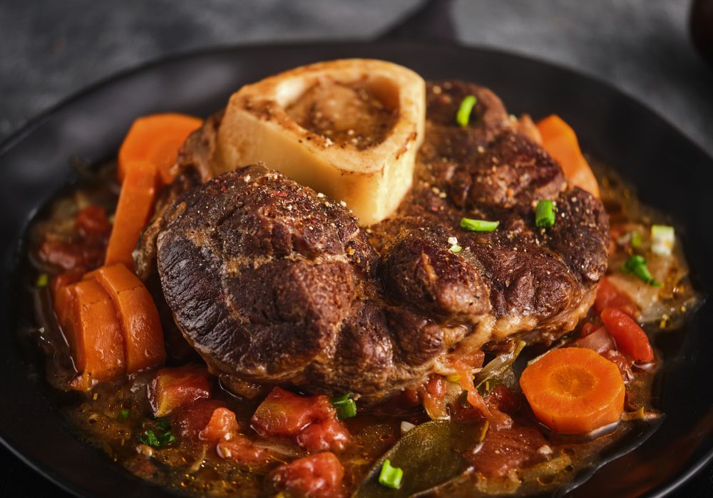 Klassisches Schmorgericht Ossobuco
