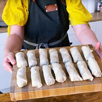 Gefüllte Frühlingsrollen