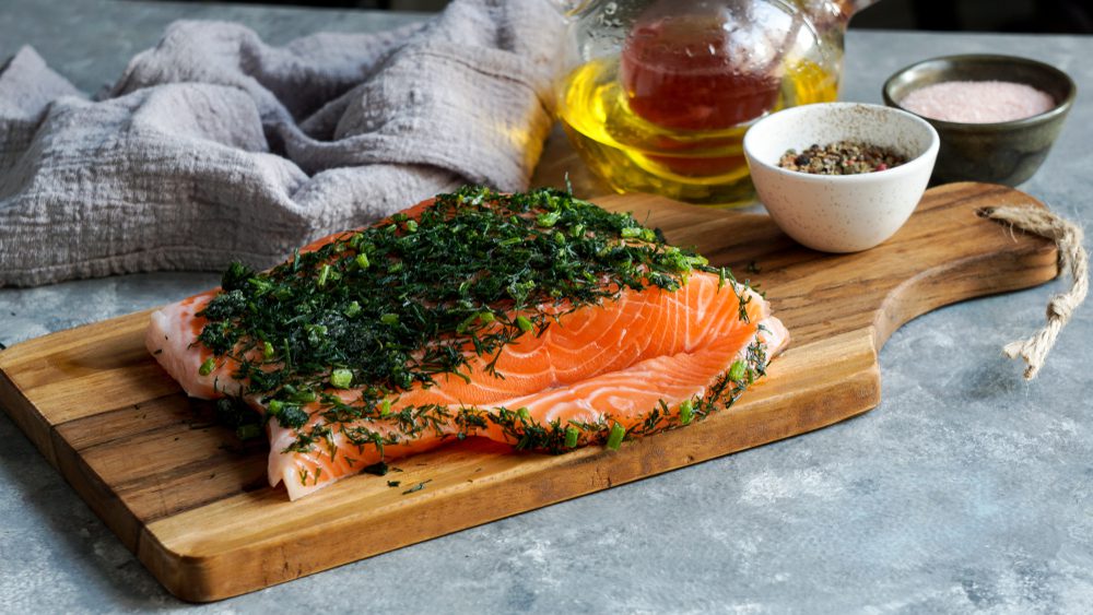 Lachs selber beizen
