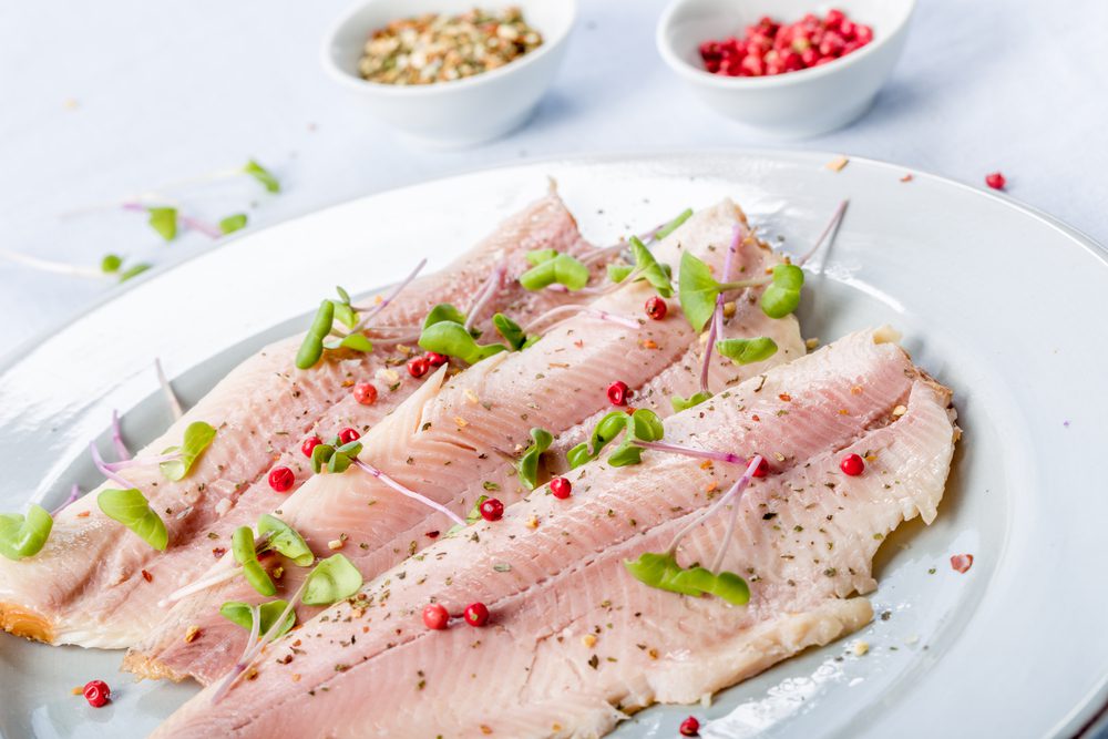 Geräucherte Forelle