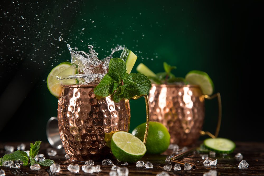 Cocktail mit Zero Gin