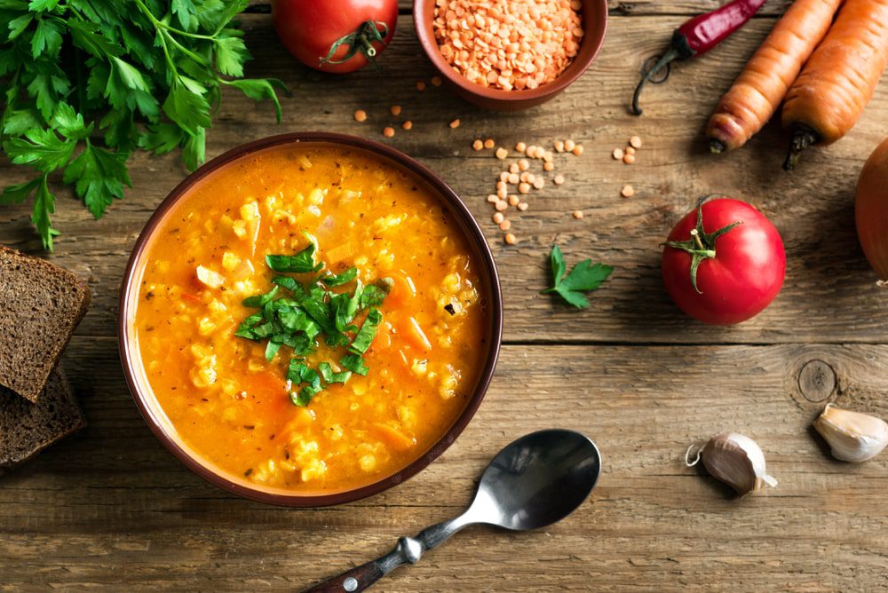 Indische Dal-Suppe