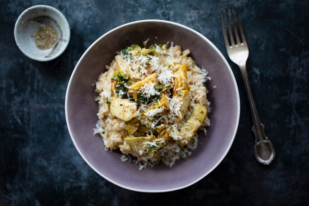 Artischocken-Risotto