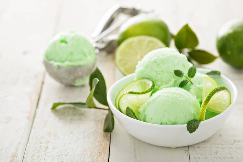 Mojito-Sorbet