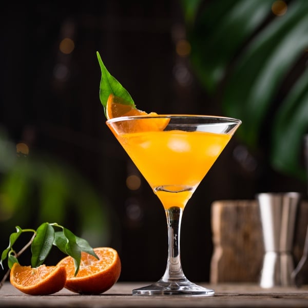 Mandarinen-Gin-Cocktail