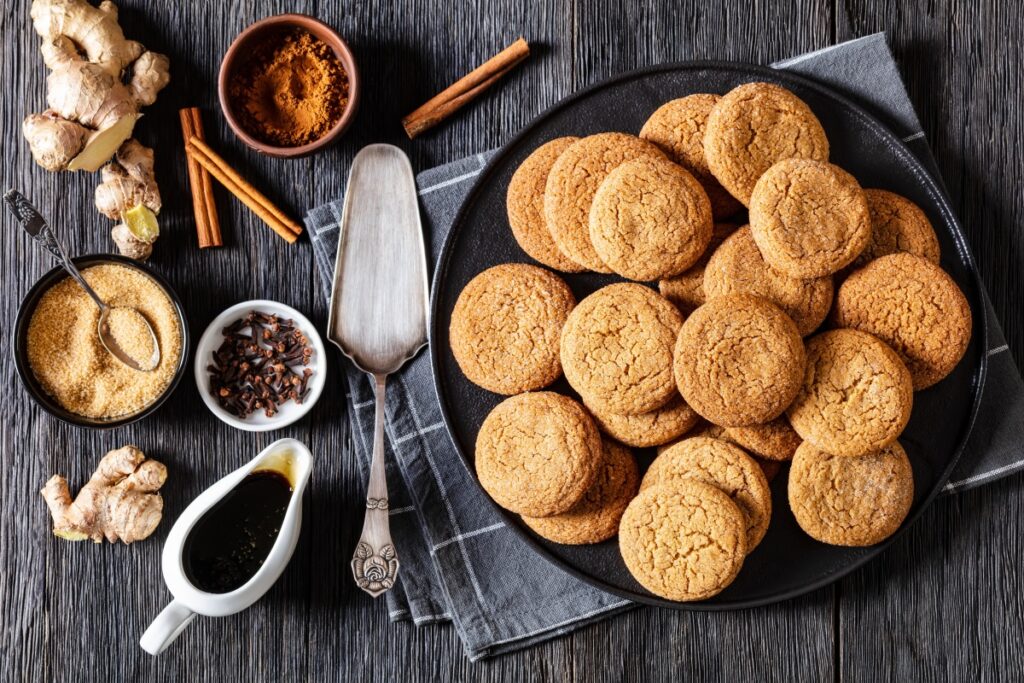 Ingwer-Cookies mit Gewürzen