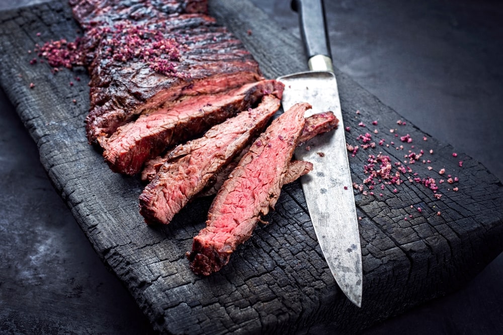 Rotweinsalz zum Steak