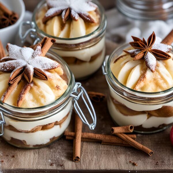 Bratapfel-Tiramisu im Glas