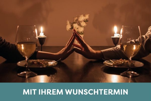 Candlelight-Dinner Stuttgart-Ehingen: Romantischer Abend