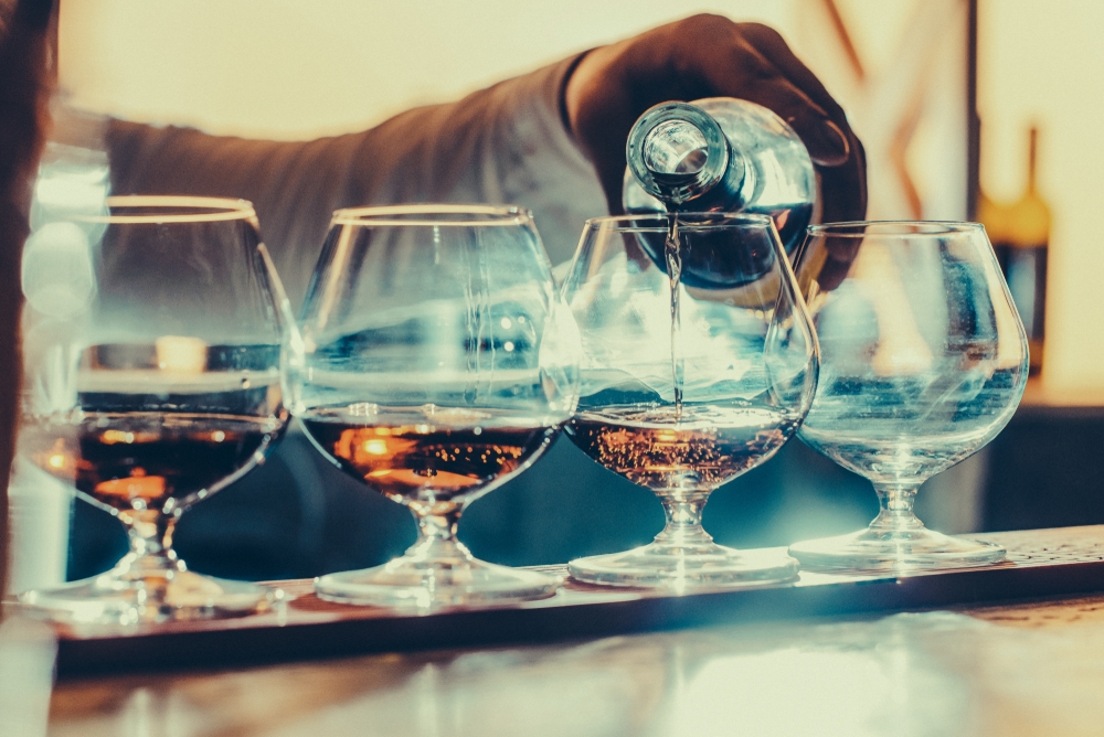 Cognac-Tasting Wien: Edler Brand: Cognac