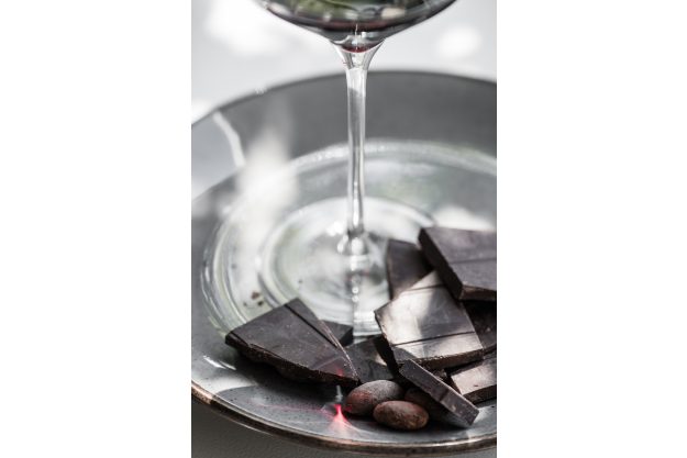 Wein und Schokolade